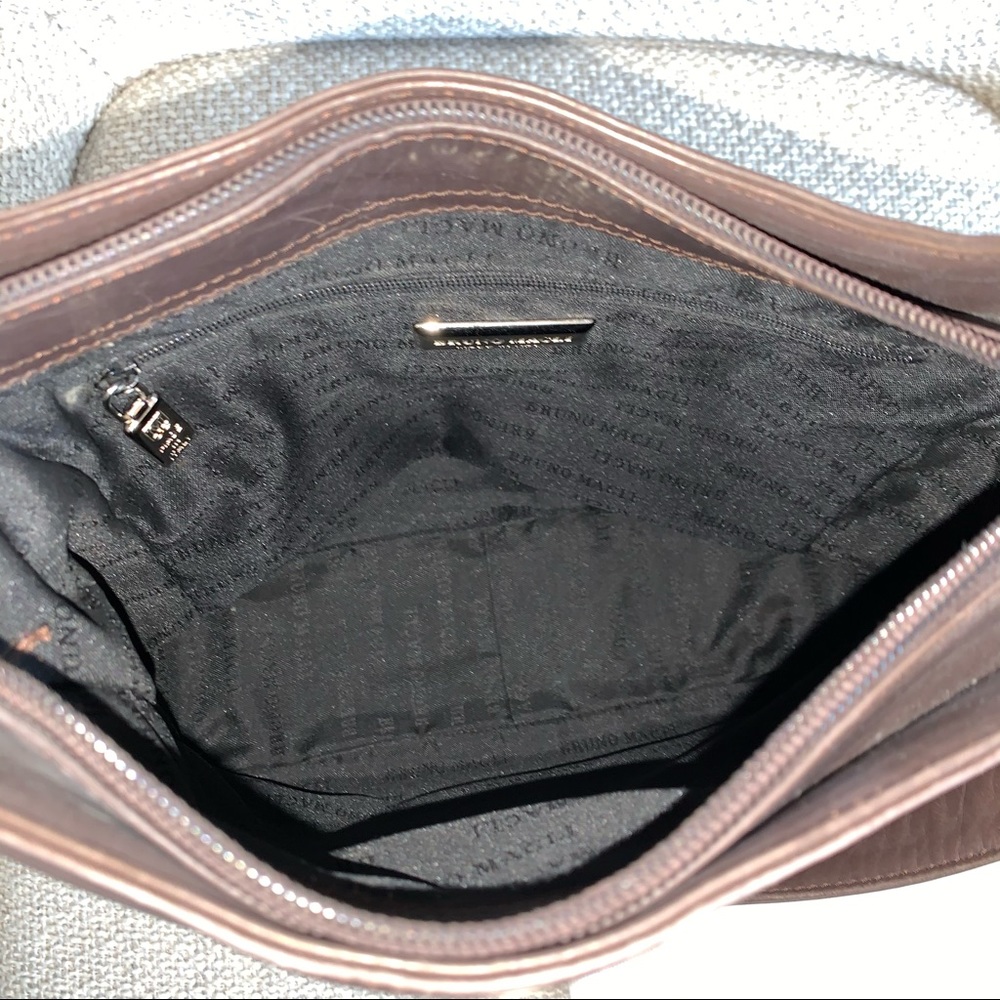 Bruno Magli leather shoulder bag - Picture 7 of 9